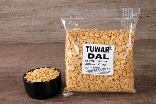 YELLOW SPLIT PIGEON PEAS / TOOR/TUWAR DAL 250 GM