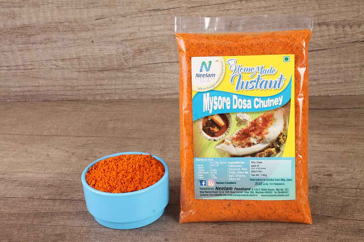 INSTANT MYSORE DOSA CHUTNEY 100 GM