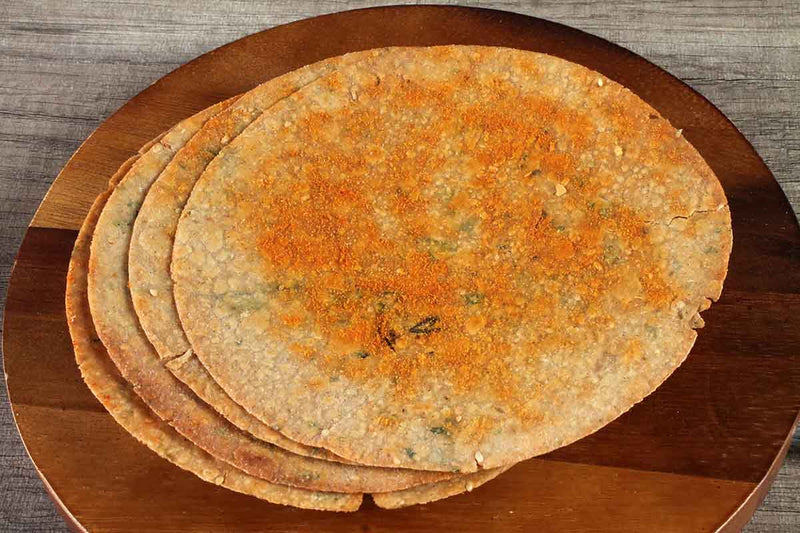 WHOLE WHEAT BAJRI JOWAR PALAK KHAKHRA 250 GM