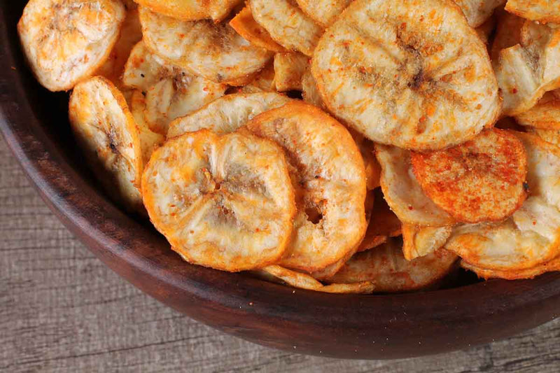 ROASTED BANANA CHIPS MASALA 200 GM