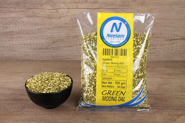 GREEN MOONG DAL,GREEN GRAM 500 GM