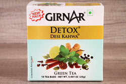 DETOX DESI GREEN TEA KAHWA 10 TEA BAGS