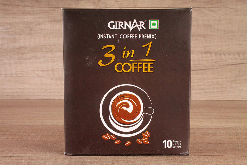 GIRNAR 3 IN 1 COFFEE PREMIX INSTANT 10 SACHETS