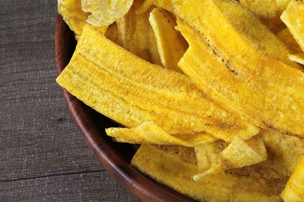 LESS OIL BANANA CHIPS SALTED 200 GM