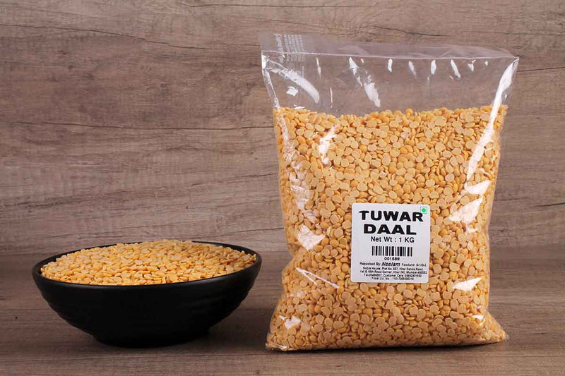 YELLOW SPLIT PIGEON PEAS / TOOR/TUWAR DAL 1 KG