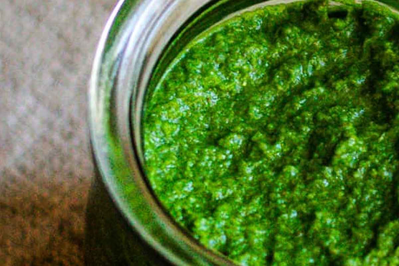 HOME MADE INSTANT GREEN CHUTNEY 200 ML