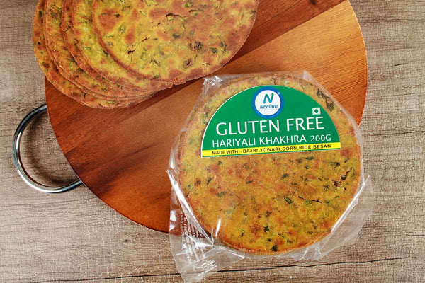 GLUTEN FREE HARIYALI KHAKHRA 200 GM