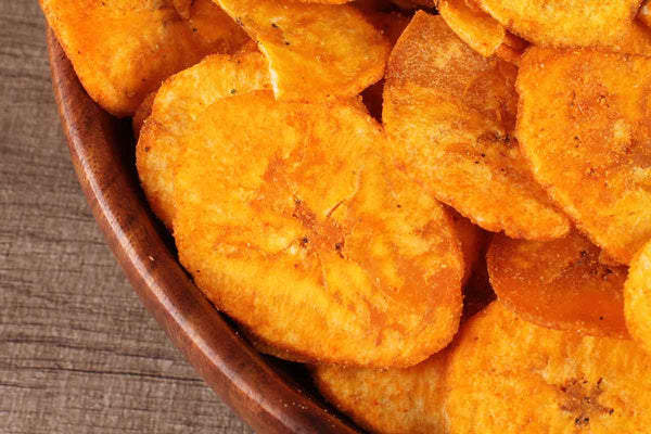 EXTRA THIN BANANA CHIPS PERI PERI 200 GM