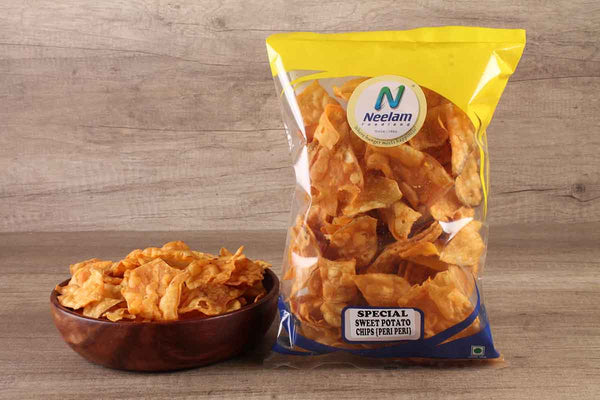 SWEET POTATO CHIPS PERI PERI 200 GM