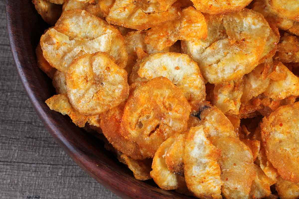 EXTRA THIN BANANA CHIPS MASALA 200 GM