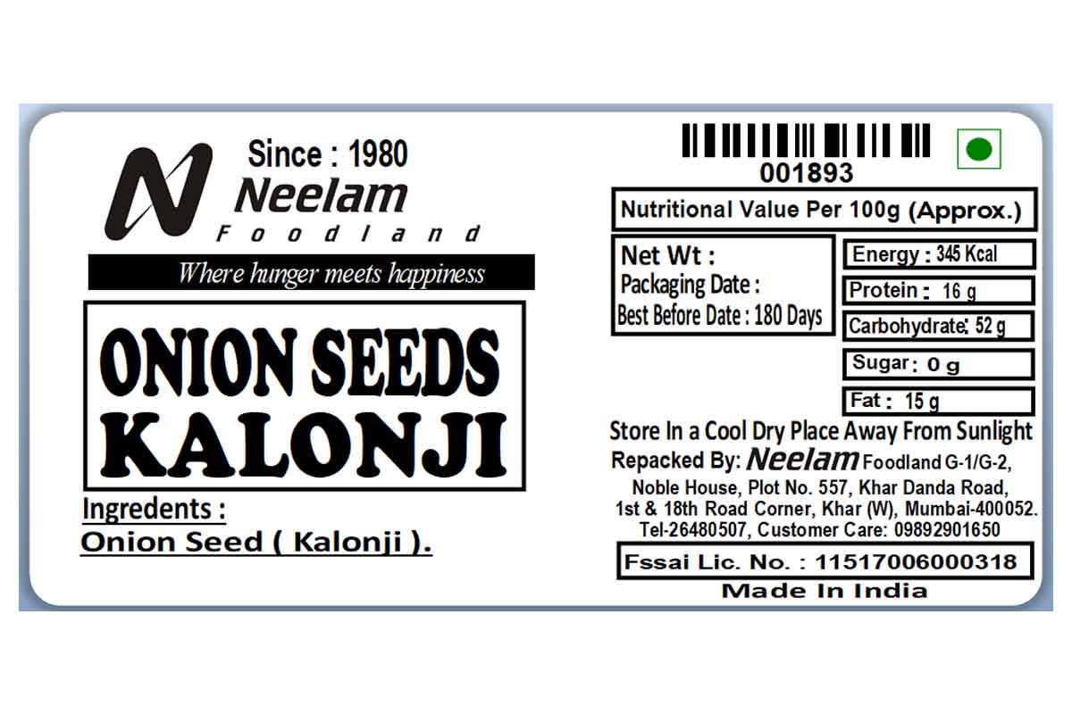 ONION SEEDS KALONJI